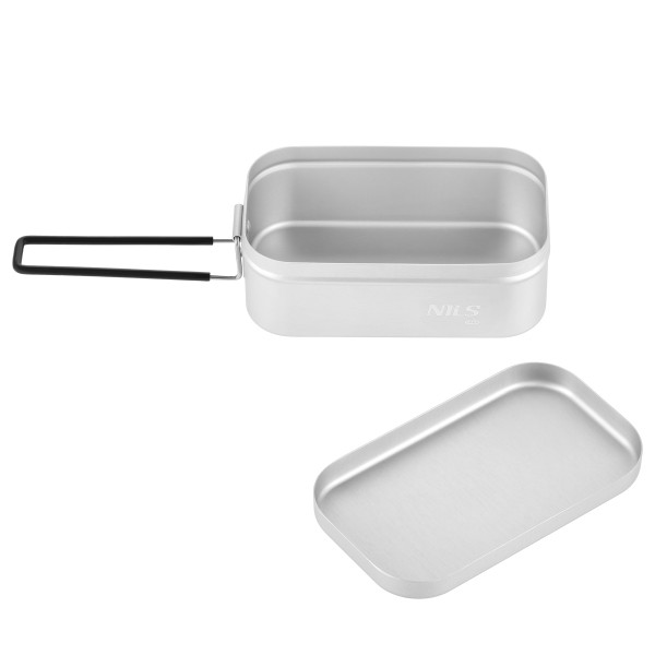 Контейнер для їжі Nils Camp NC4201, 500мл, алюміній