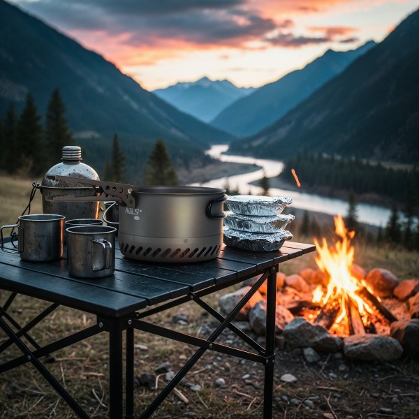 Захват для посуду Nils Camp NC4204, алюміній