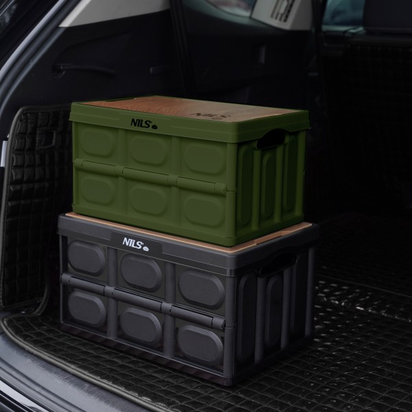 Складаний ящик-стіл Nils NCB4007, 9 л, зелений