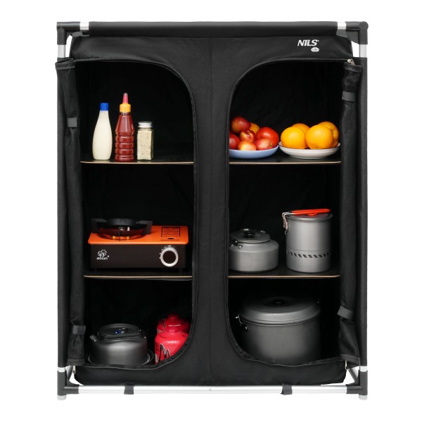 Кемпінгова шафа Nils Camp NC3034 з 3 полицями, складана