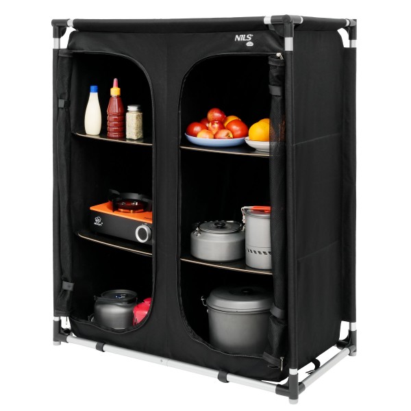 Кемпінгова шафа Nils Camp NC3034 з 3 полицями, складана