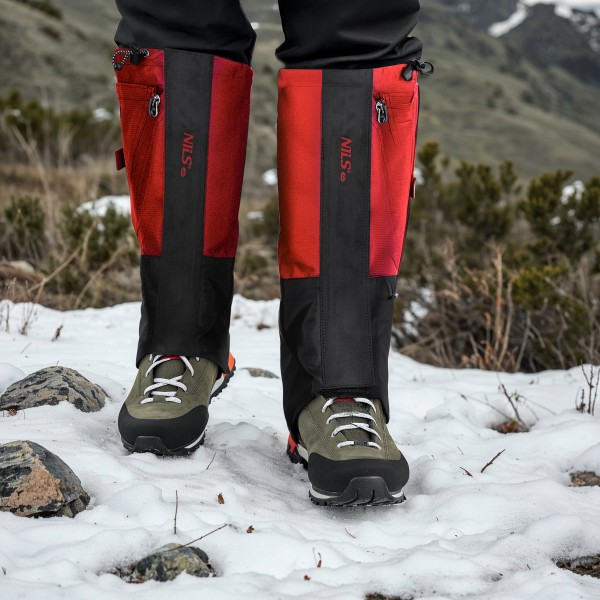 Туристичні гетри-гамаші Nils Camp NC17112, червоні