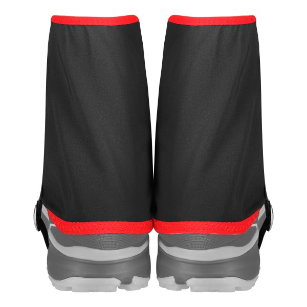 Туристичні бігові гетри-гамаші Nils Camp NC17113, чорно-червоні