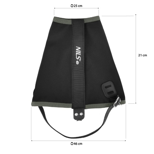 Туристичні бігові гетри-гамаші Nils Camp NC17113, чорні