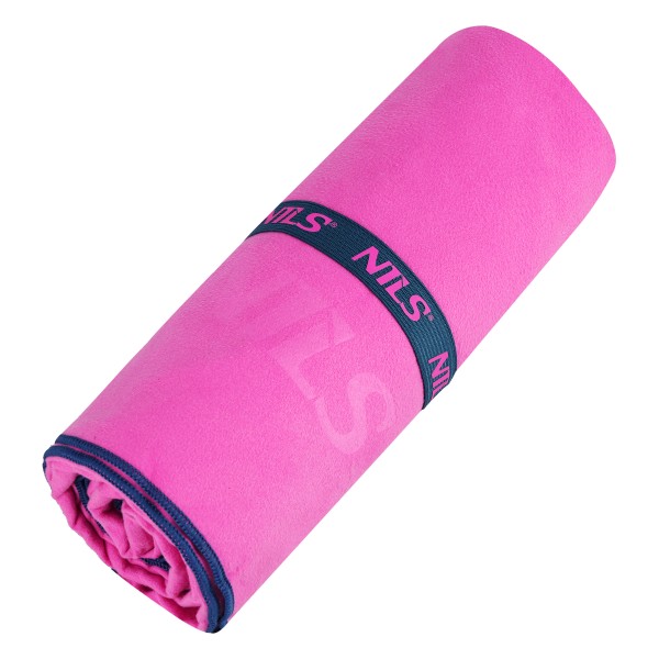 Пляжний рушник Nils NCR13 200x90см, рожевий
