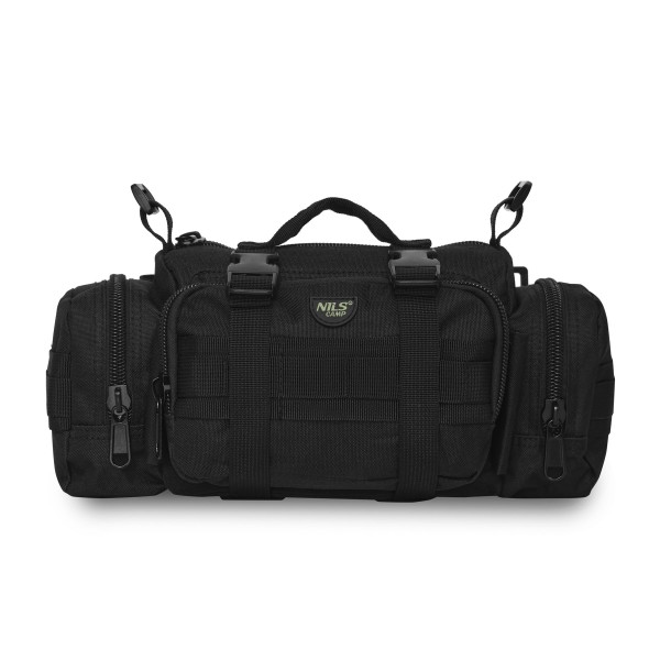 Поясна тактична сумка Nils Camp NC3907 XL, 5 л, чорна