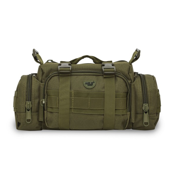 Поясна тактична сумка Nils Camp NC3907 XL, 5 л, зелена