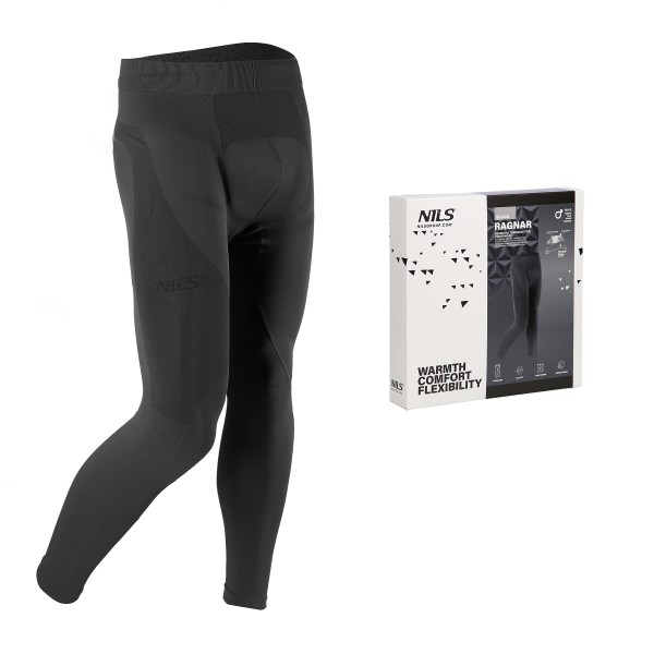 Термоактивні штани чоловічі Nils Ragnar L/XL, чорні