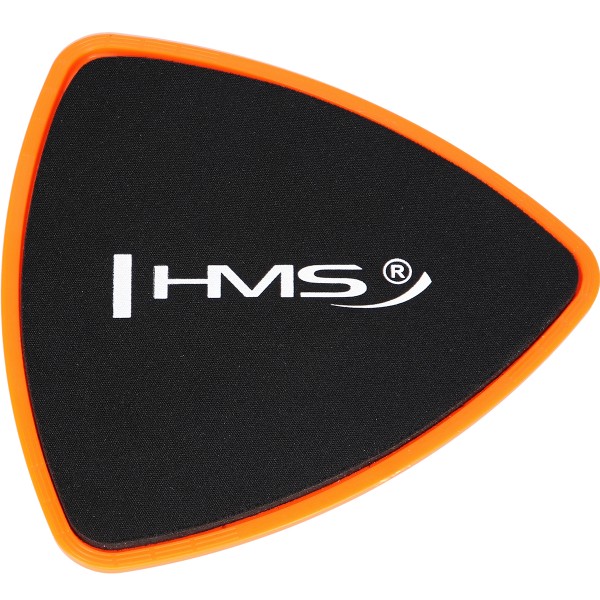 Розсувні диски для тренувань HMS DPS01, чорно-помаранчеві