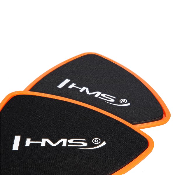 Розсувні диски для тренувань HMS DPS01, чорно-помаранчеві