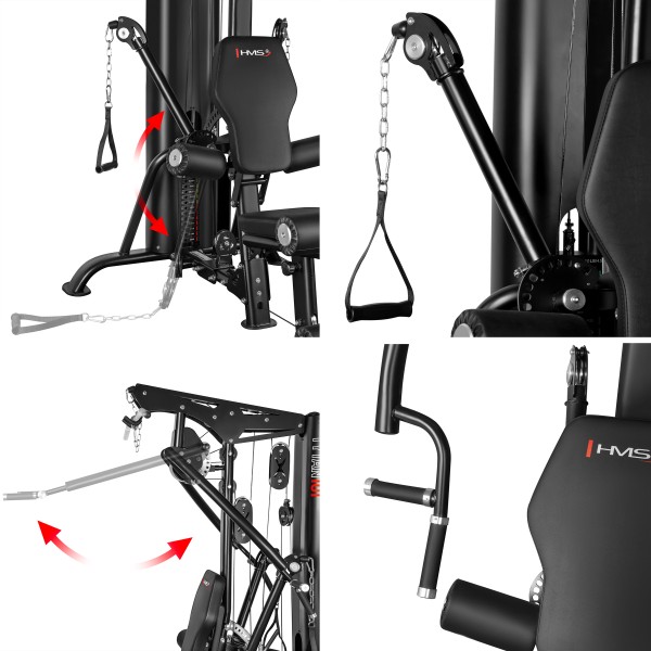 Професійна силова фітнес-станція HMS Tytan 101 з жимом ногами