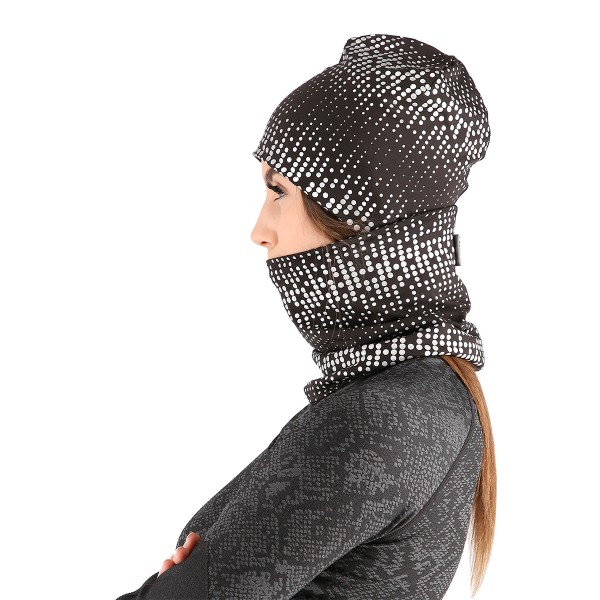 Світловідбивний баф Nils 3-в-1 для бігу та подорожей