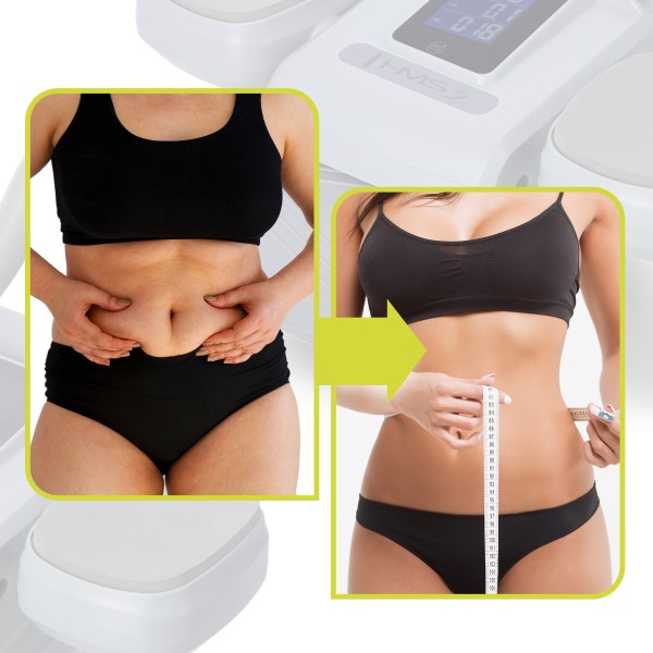 Тренажер-колесо для пресу автоматичний HMS KA08, сірий