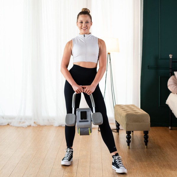 Тренажер-колесо для пресу автоматичний HMS KA08, сірий