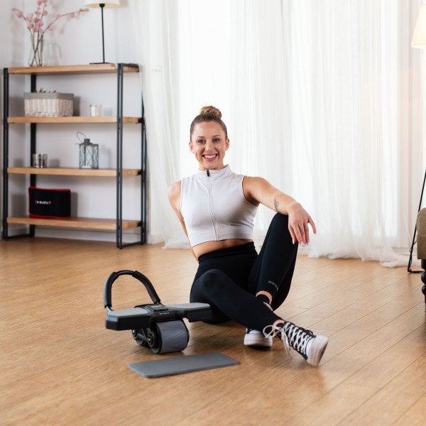 Тренажер-колесо для пресу автоматичний HMS KA10, чорний