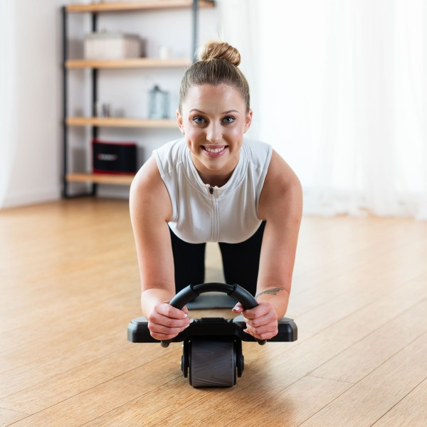 Тренажер-колесо для пресу автоматичний HMS KA10, чорний