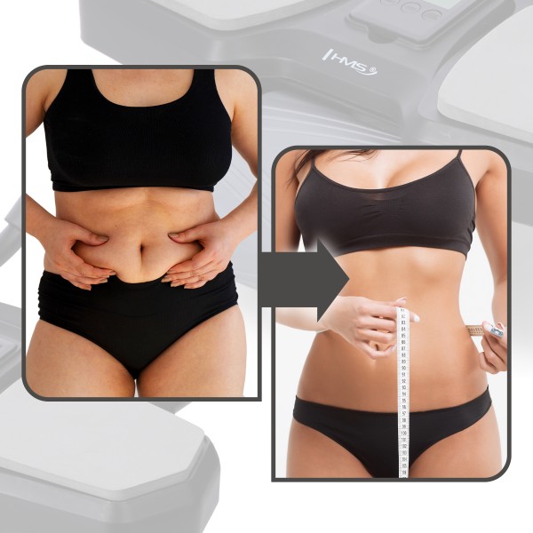 Тренажер-колесо для пресу автоматичний HMS KA10, чорний