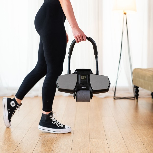 Тренажер-колесо для пресу автоматичний HMS KA10, чорний