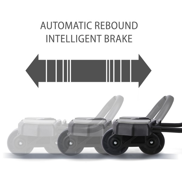 Тренажер-колесо для пресу автоматичний HMS KA10, чорний