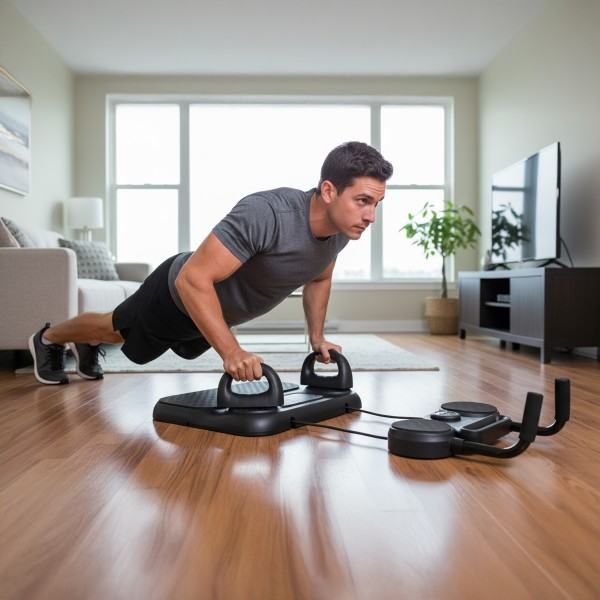 Багатофункціональна дошка для вправ HMS DBP01 для домашніх тренувань