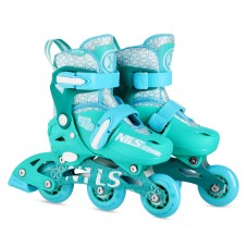 Роликові ковзани Filo NA13102 Nils Extreme XS (26-29), бірюзові