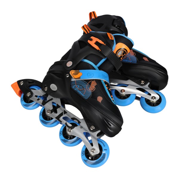 Роликові ковзани Nils Cosmo NA13808 M (34–37), чорно-блакитні