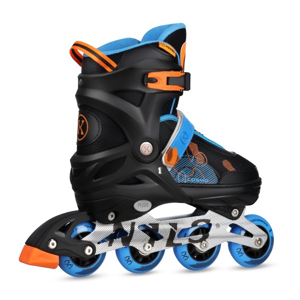 Роликові ковзани Nils Cosmo NA13808 L (38–41), чорно-бакитні