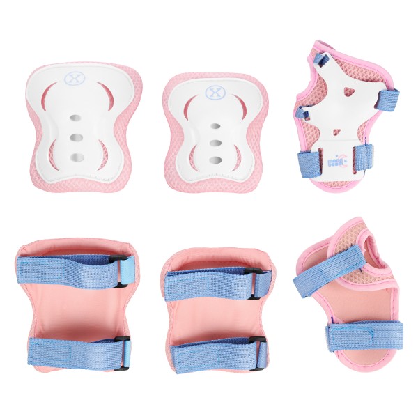 Роликові ковзани Nils NA0189 LED з захистом, S (31–34), білі