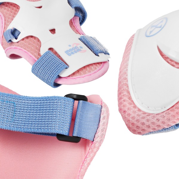 Роликові ковзани Nils NA0189 LED з захистом, M (35–38), білі