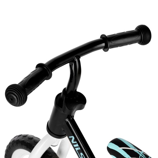 Біговел RB134 Nils Fun, 10-дюймові колеса, чорний