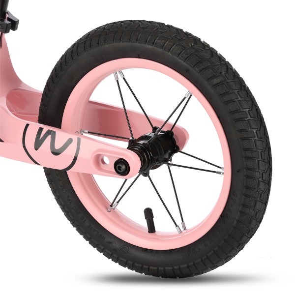 Біговел RB901 Nils Fun LED, 12-дюймові колеса, рожевий