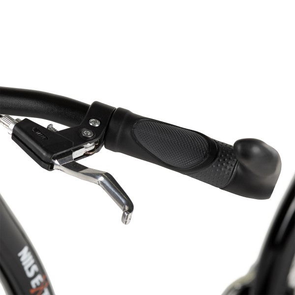 Самокат WHS261 Nils Extreme 26/20 дюймів, з надувними колесами, чорний