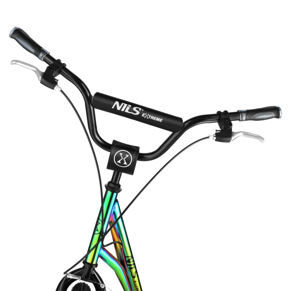 Самокат WH10212 Nils Extreme, 20/16 дюймів, з надувними колесами, різнобарвний