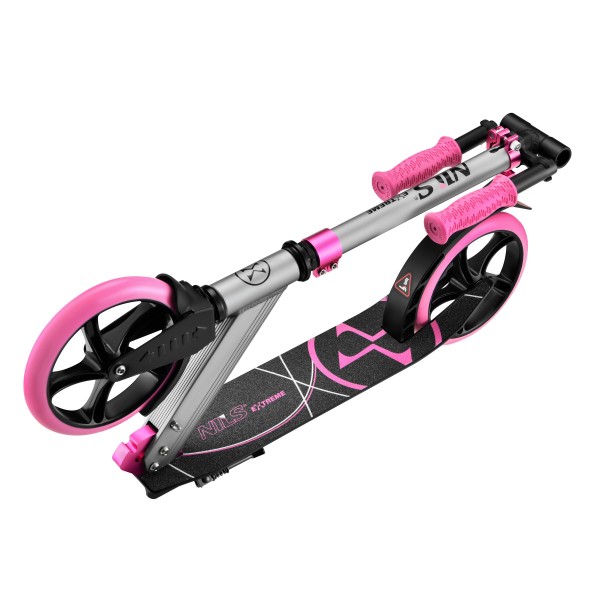 Самокат HM127 Nils Extreme, рожевий