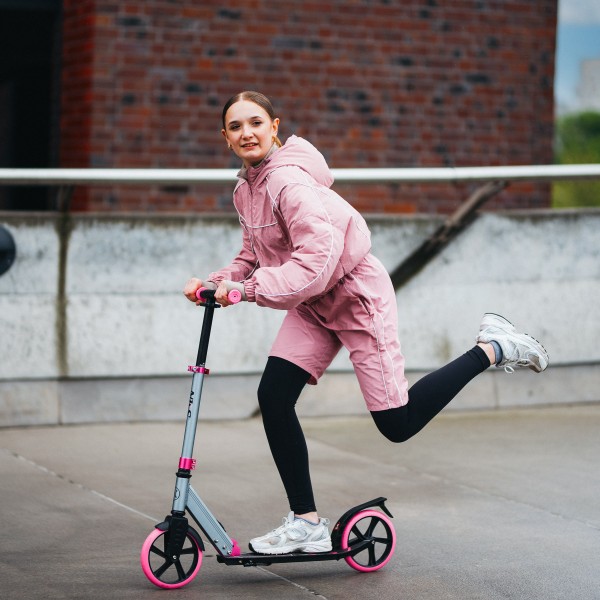 Самокат HM127 Nils Extreme, рожевий