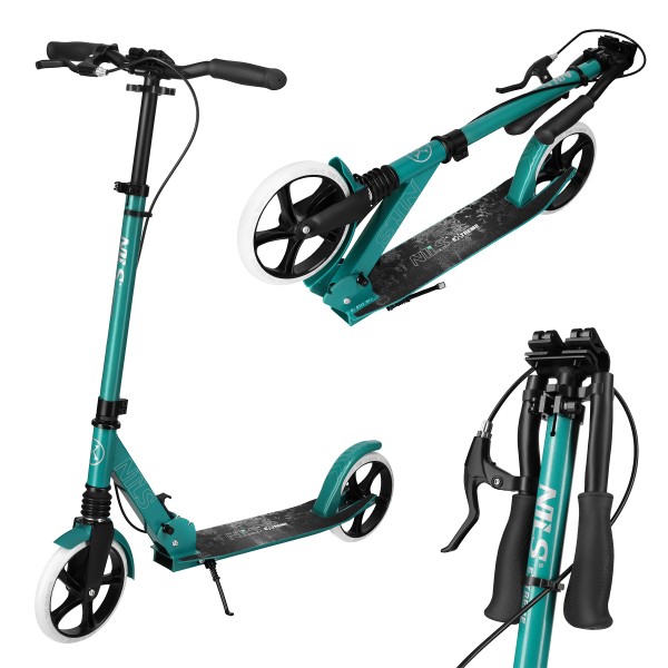 Самокат HM185 Nils Extreme, зелений