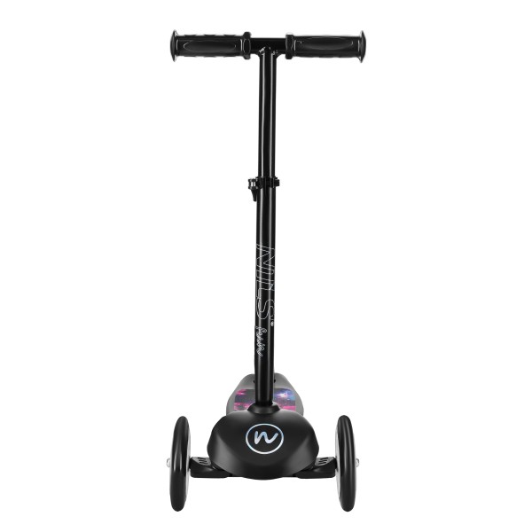 Дитячий самокат HLB1503 Space Nils Fun, чорний