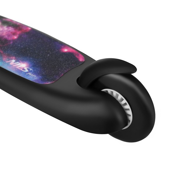 Дитячий самокат HLB1503 Space Nils Fun, чорний