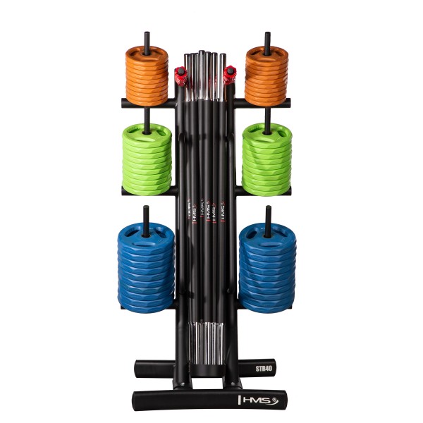 Набір Training Pump SBP22 10 × 20 кг (200 кг) зі стійкою STR40 HMS