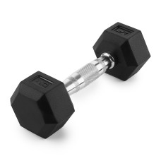 Гантеля UpForm HEX з фіксованою вагою 2,5 кг гумована