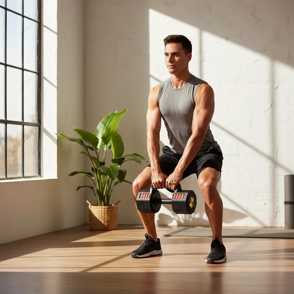 Гантель 3в1 з регулюванням ваги HMS HL05