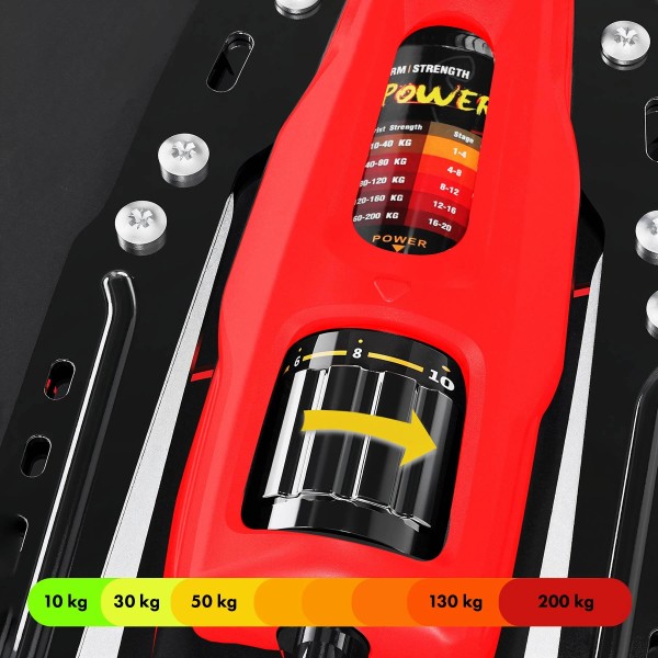 Тренажер для рук, гідравлічний еспандер HMS F1020 PRO