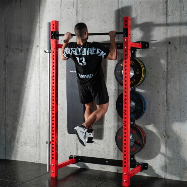 Складана силова рама з лавкою HMS KLT34, червона