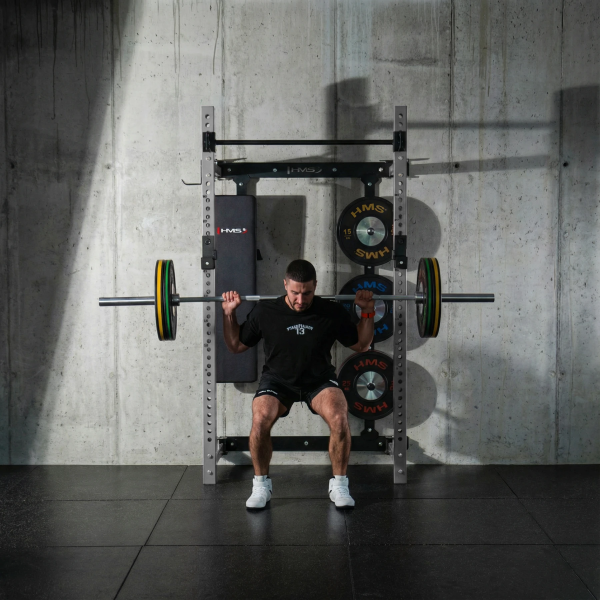 Складана силова рама з лавкою HMS KLT34, сіра