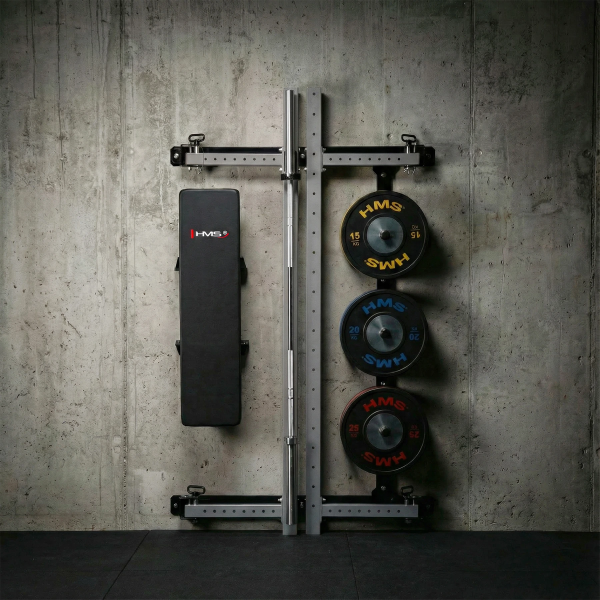 Складана силова рама з лавкою HMS KLT34, сіра