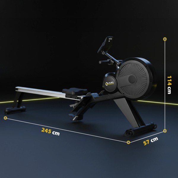 Професійний магнітний гребний тренажер HMS Premium ZM1856