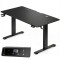 Стіл з регулюванням висоти Casaria 120×60см, електричний, чорний
