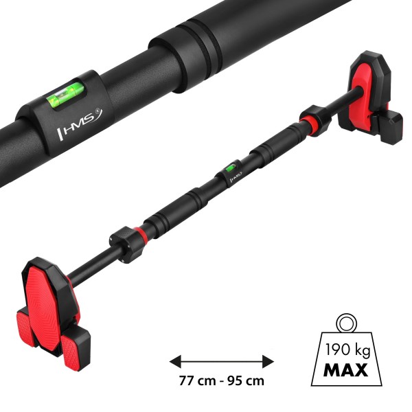 Розсувний турнік у двері HMS DD300 77–95см