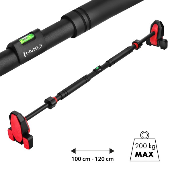 Розсувний турнік у двері HMS DD301 100–120см