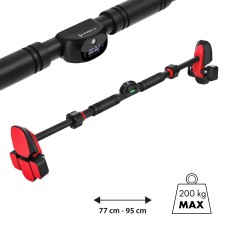 Турнік розсувний у двері HMS DD500 з лічильником, 77–95см